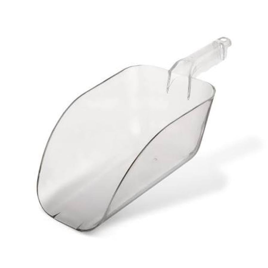 مغرفة ثلج | بلاستيكيه شفافة | 6*20cm