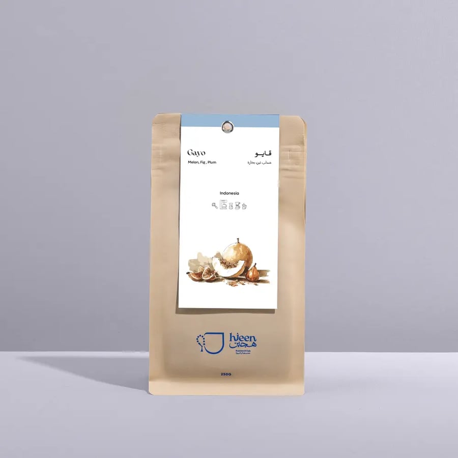 قهوة اندونيسيا قايو من محمصة هجين 250G