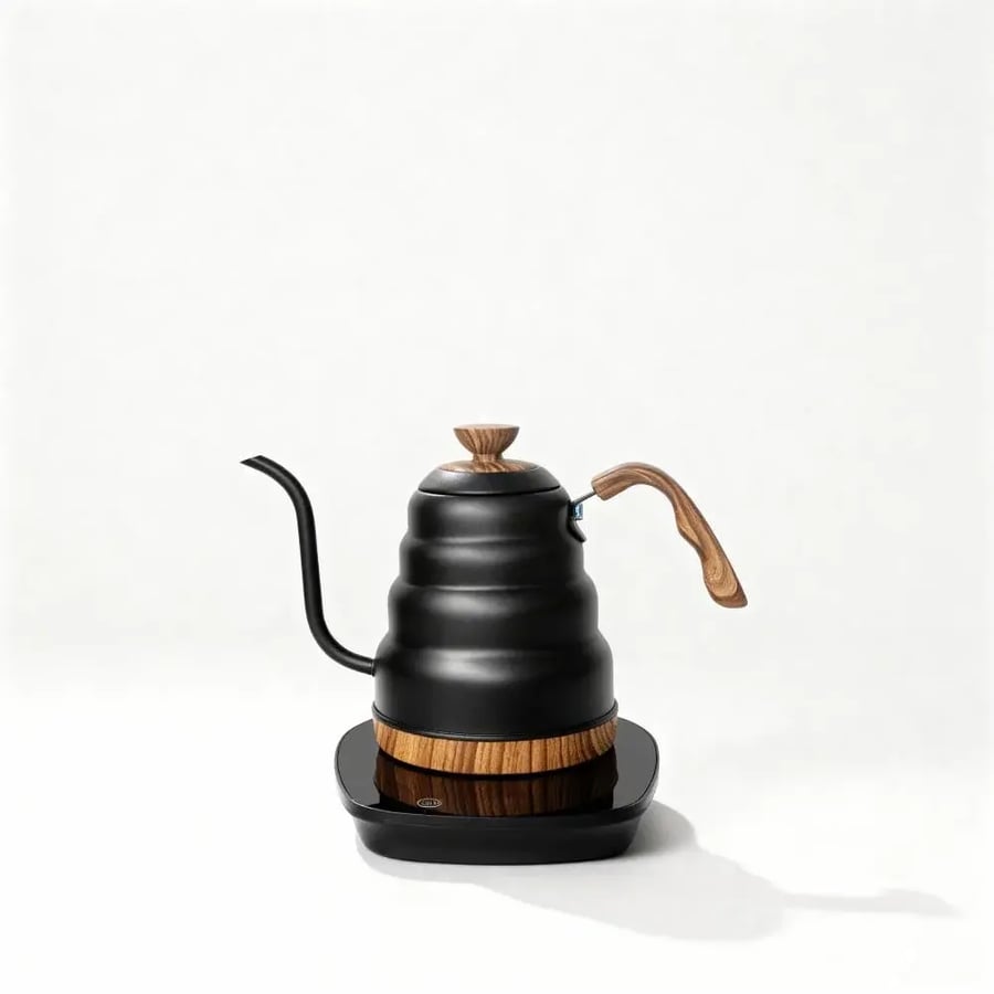 غلاية ستريكس Strix الذكية للترشيح 1 لتر - اسود خشبي | Smart Pour Kettle 1L