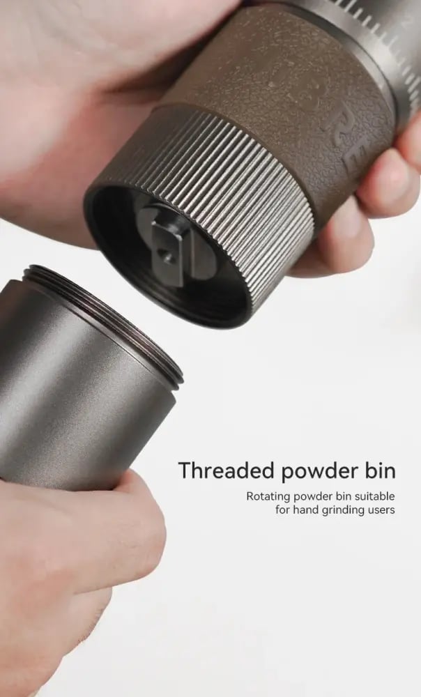 مطحنة يدوية G4B من هيبرو HiBREW طاحونة قهوة محمولة دقيقة 450 غرام