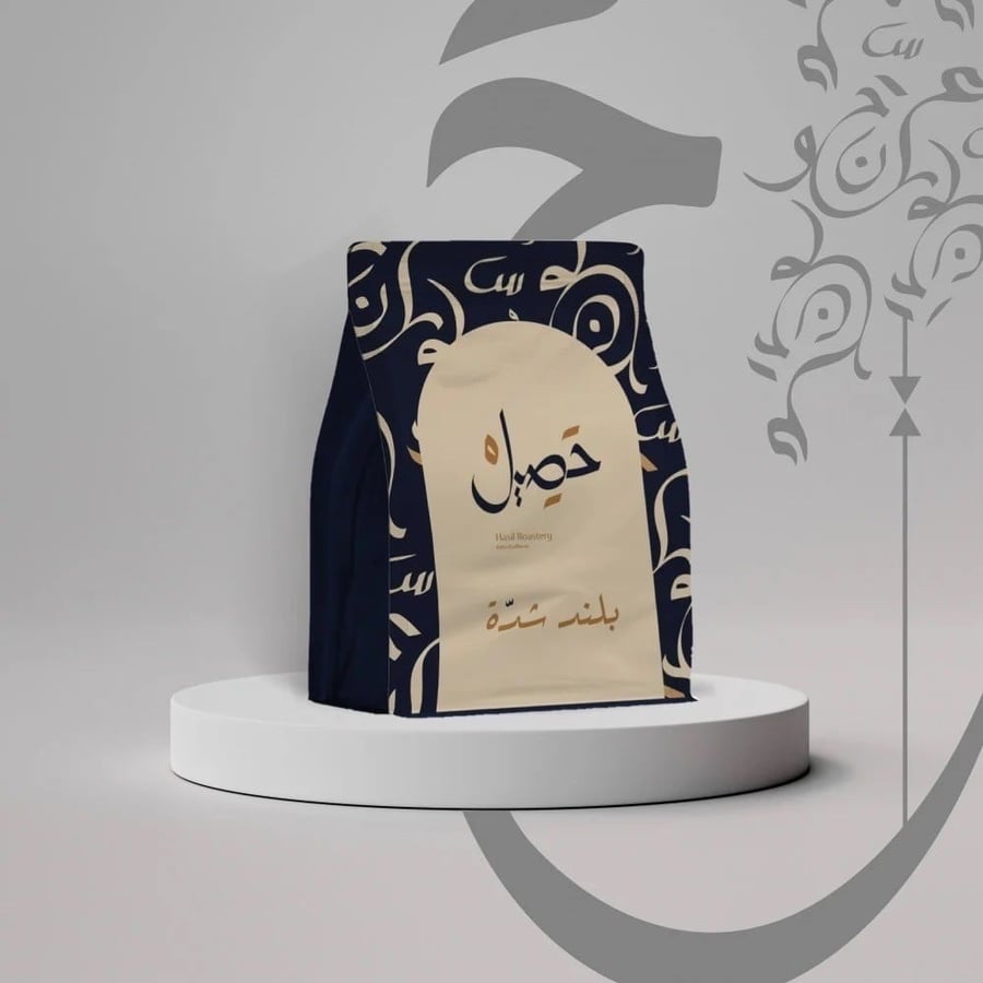 بلند اسبريسو شدة قهوة حصيل 250G كراميل كرز شوكولاتة داكنة