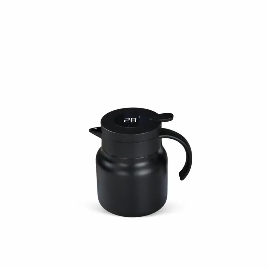 ترمس قهوه مع شاشة - 800 ml - اسود