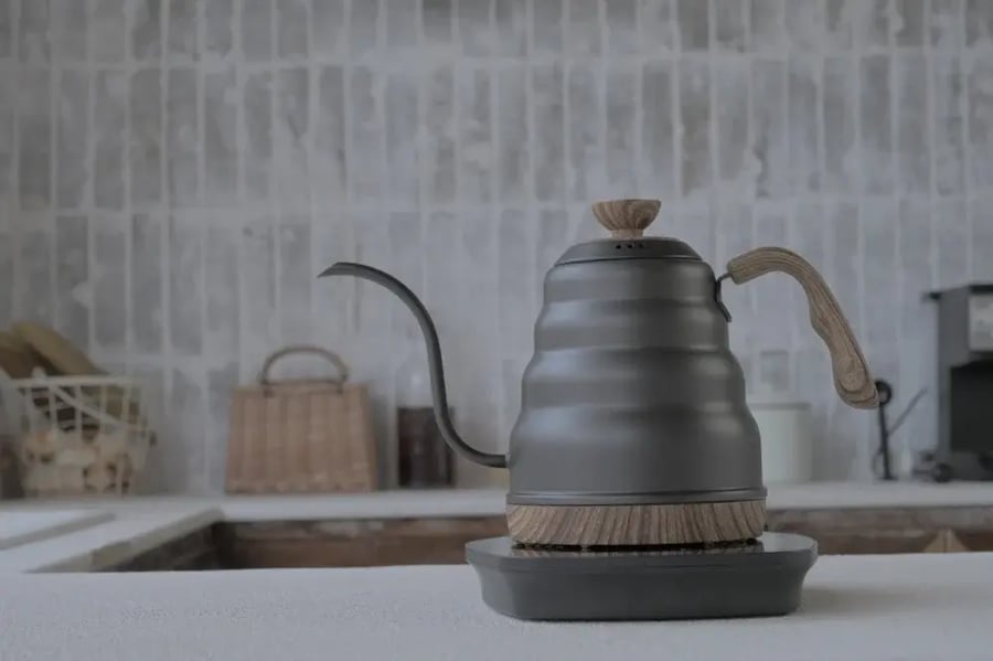 غلاية ستريكس Strix الذكية للترشيح 1 لتر - اسود خشبي | Smart Pour Kettle 1L