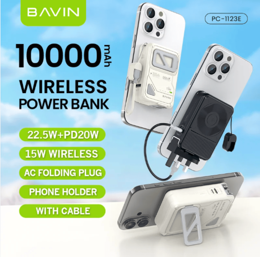 باور بانك BAVIN PC1123E 10.000mAh