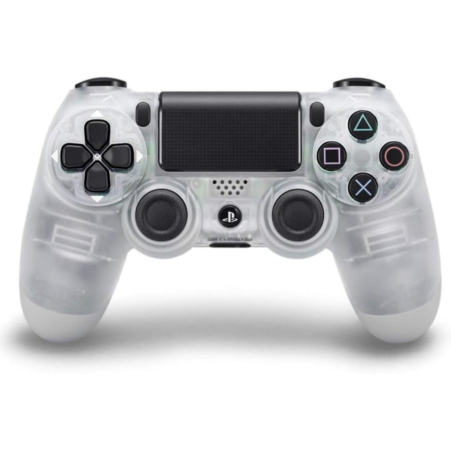 A hand controls PlayStation