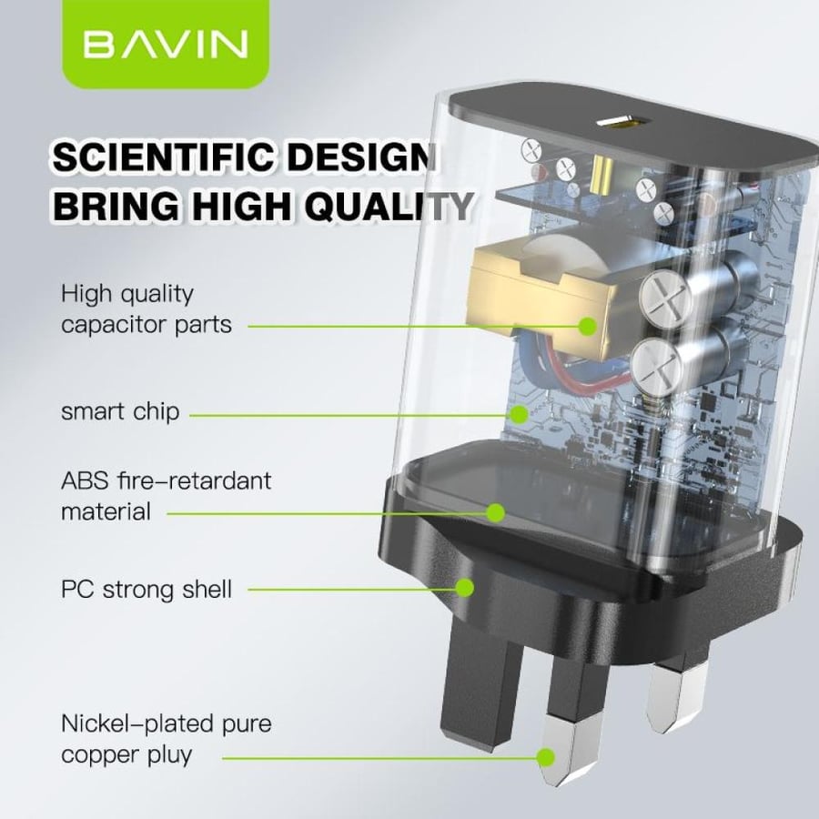 فيش جداري BAVIN PC986E 45W