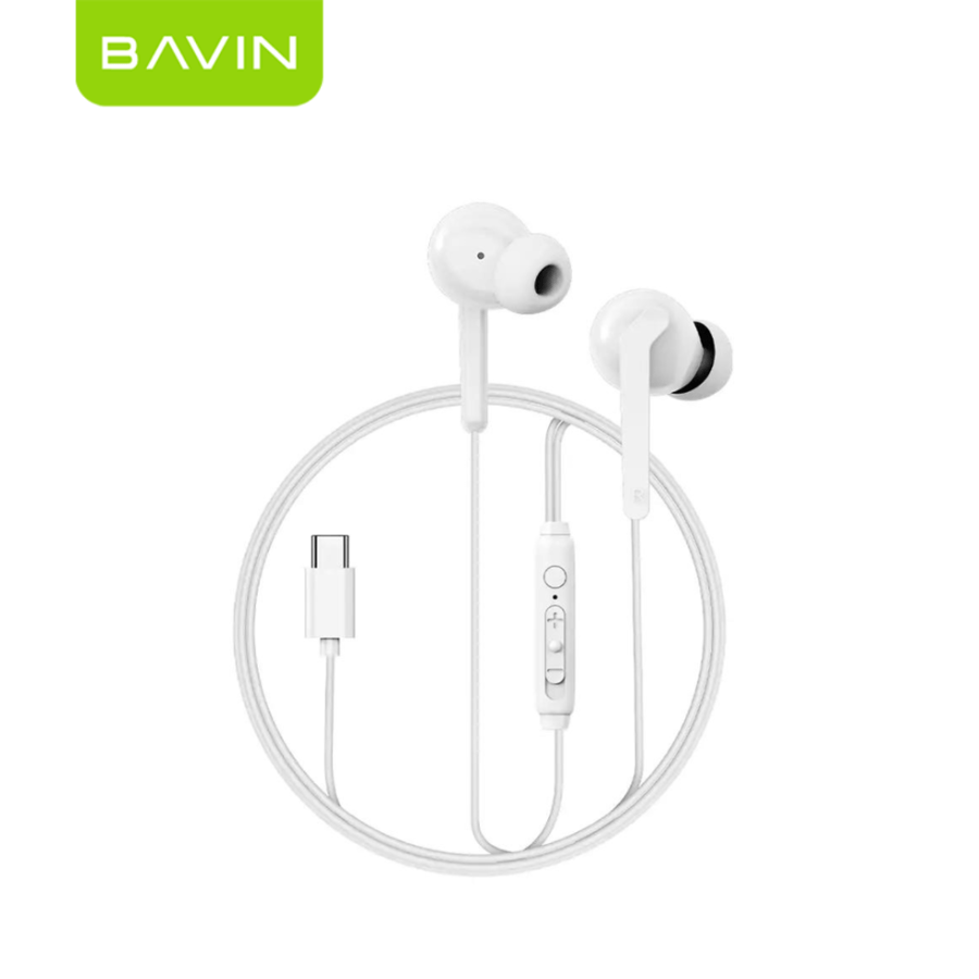 سماعات تايب سي سلكية من بافين