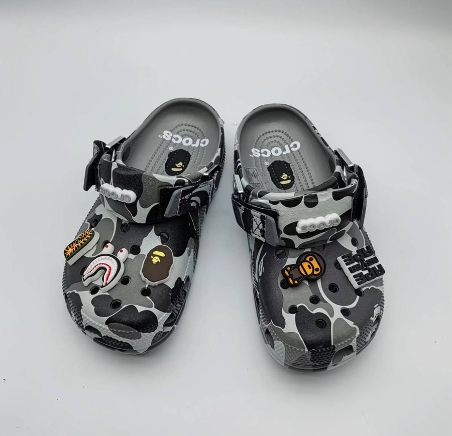 Bape x Crocs Black