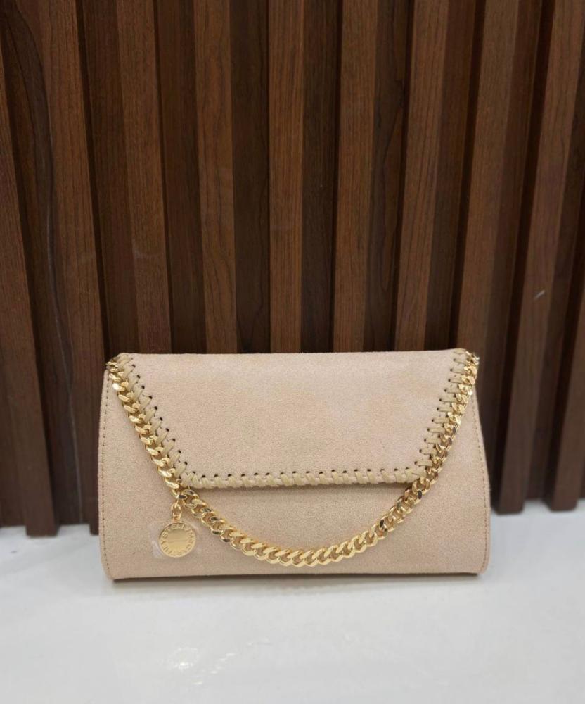Stella beige evening bag