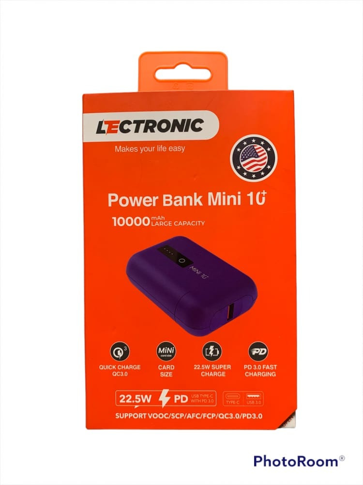 ليكترونك  باور بانك mini 10+