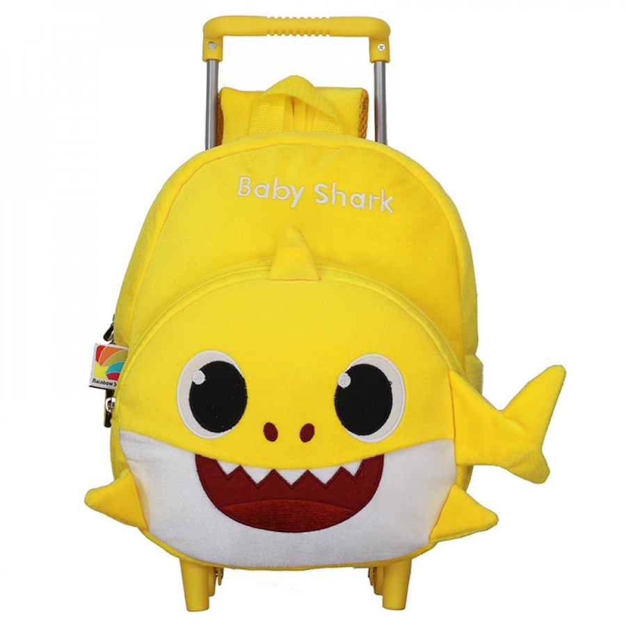 شنطة ترولي, بينك فونج ,بيبي شارك,trolley bag , pink fong,baby shark