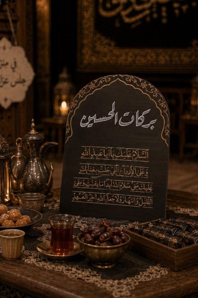 لوحة ركن الضيافة الحسينية