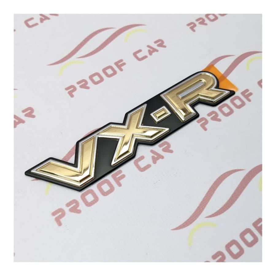 علامة في اكس ار VXR لاندكروزر 90 - 97 ذهبي كوبي