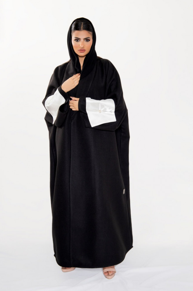 عباية مخمل أسود - تايفت
