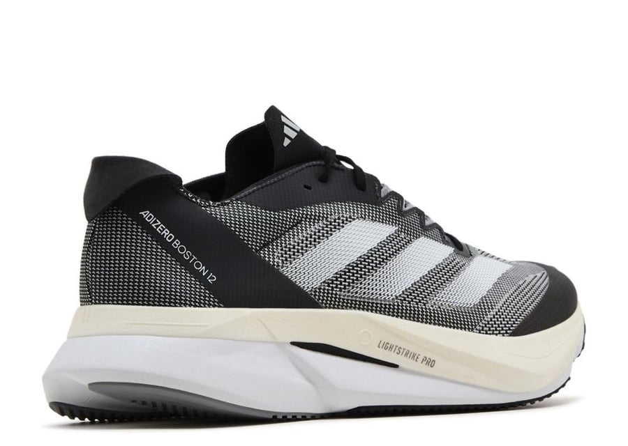 Adizero Boston 12 'Black White'