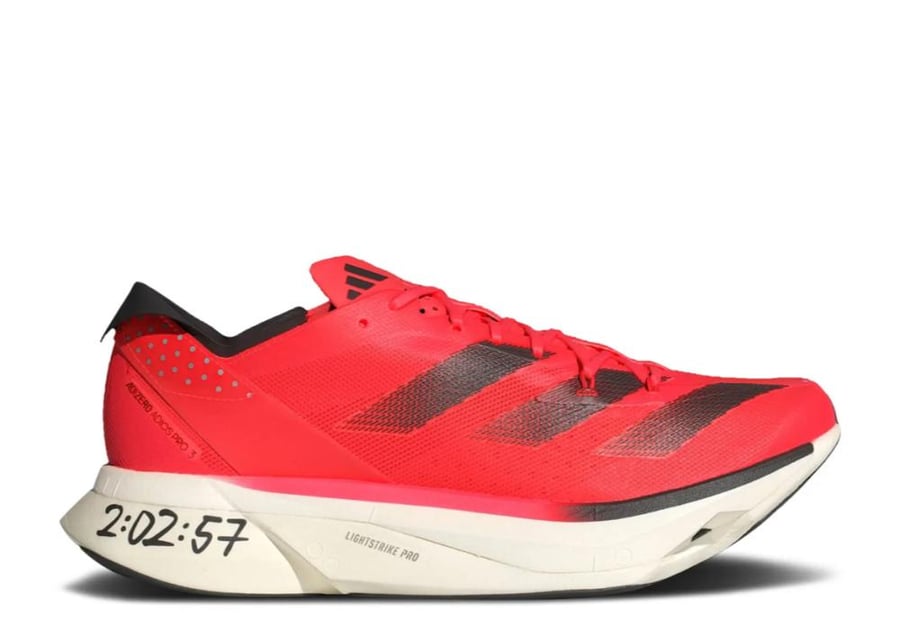 Adizero Adios Pro 3 'Solar Red'