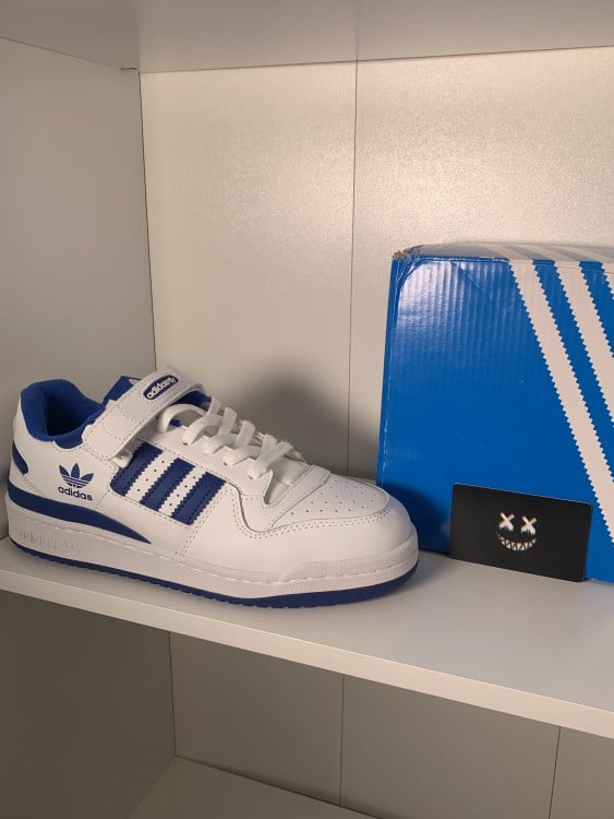 شوز اديداس ازرق - ADIDAS FORUM LOW SHOES