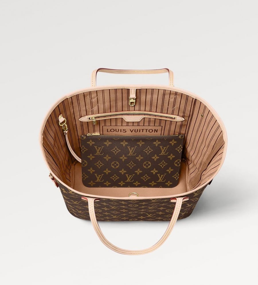 Louis Vuitton never full MM ( Monogram Canvas)