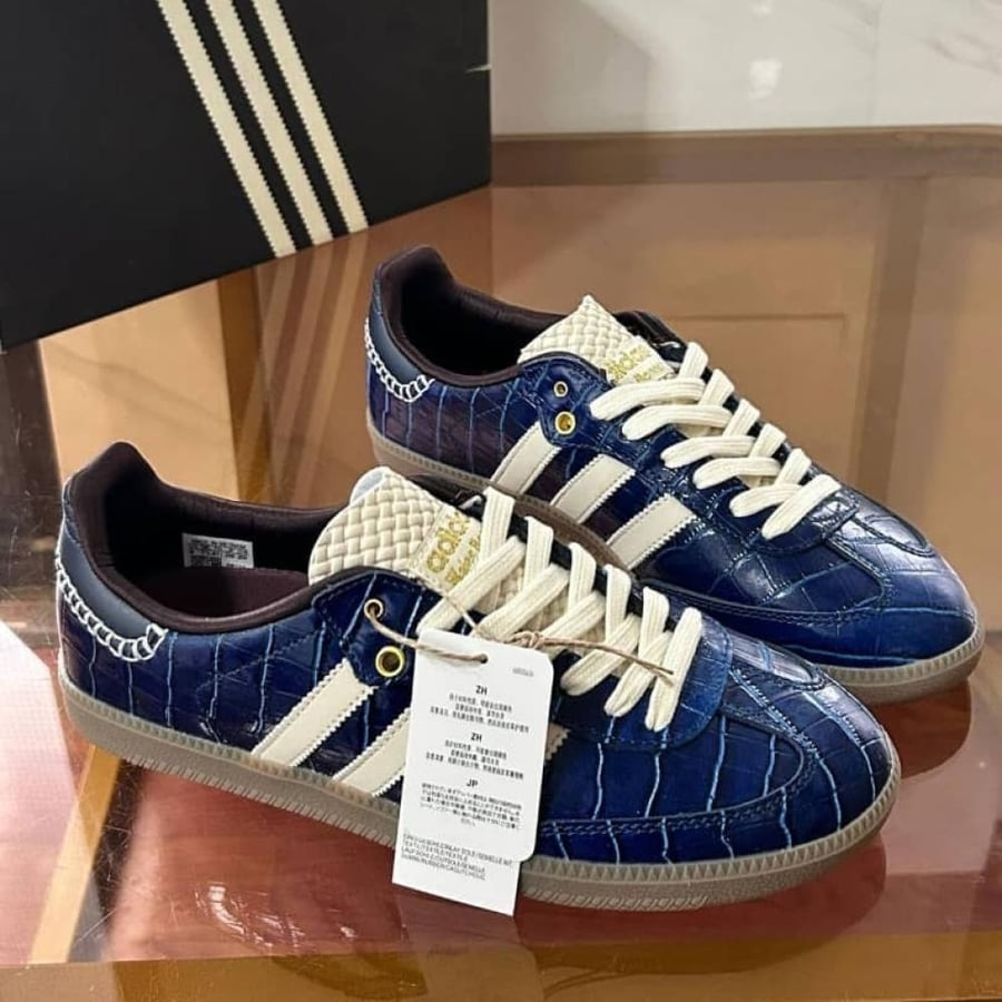 Wales Bonner x Samba OG 'Croc - Collegiate Navy'