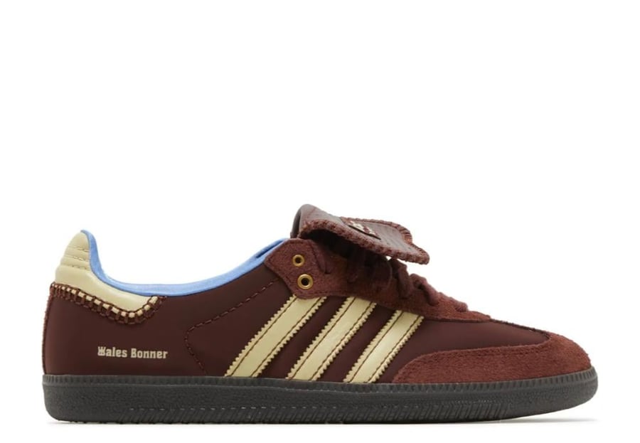 ‏WALES BONNER X SAMBA NYLON 'FOX BROWN'