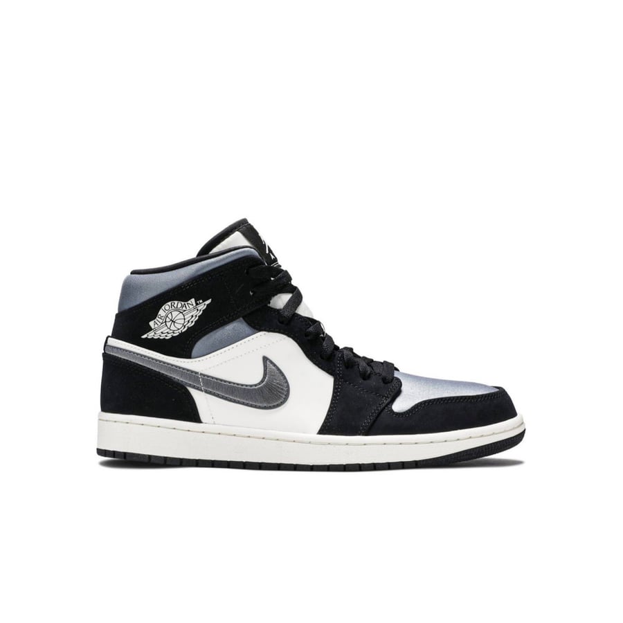 Air Jordan 1 Mid SE Satin Smoke Grey