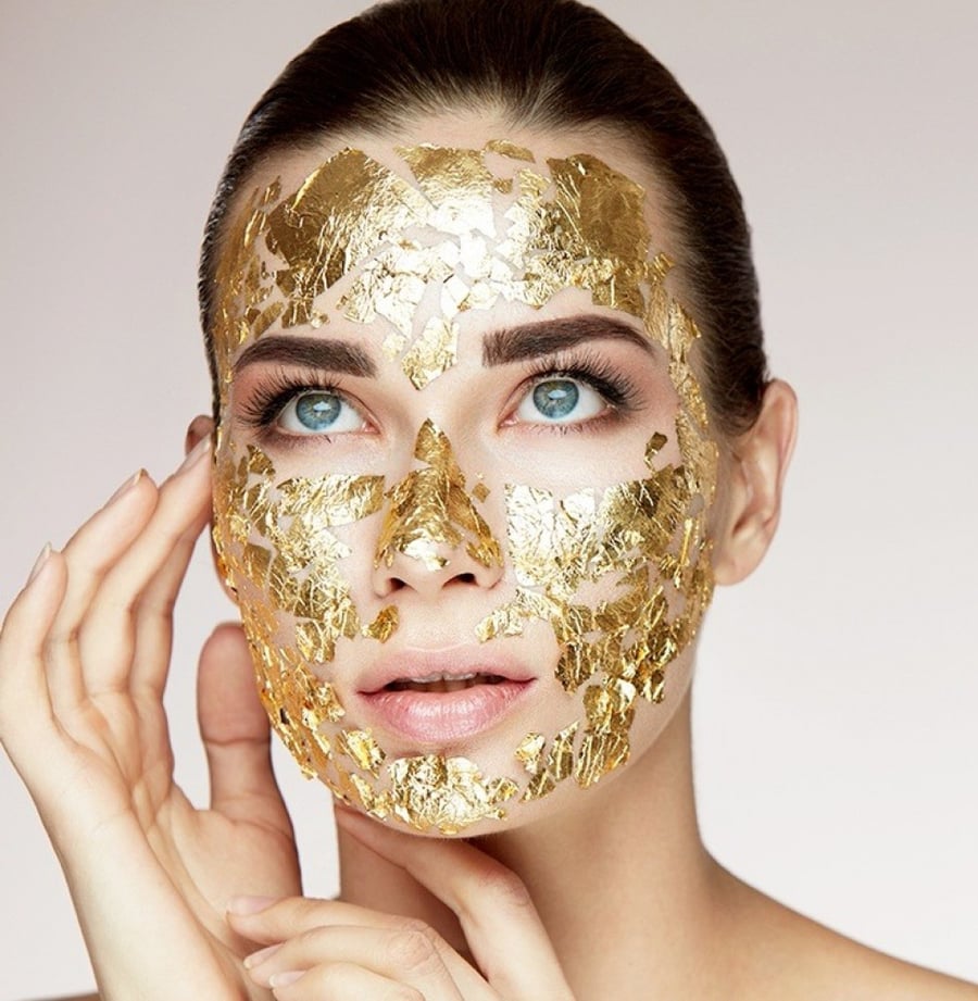 Gold face mask for skin lightening - 220ml