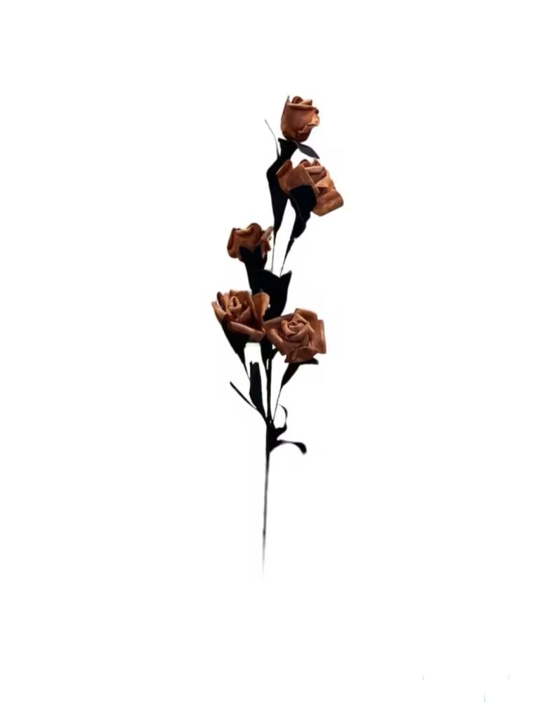 Artificial flower orange color