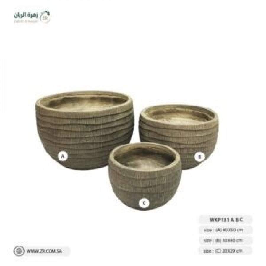 Agricultural basins made of fiber (3 sizes)