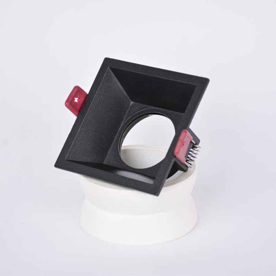 Siera Deep Square Adjustable Single Spotlight Frame – D-502SQ (7.5 cm)