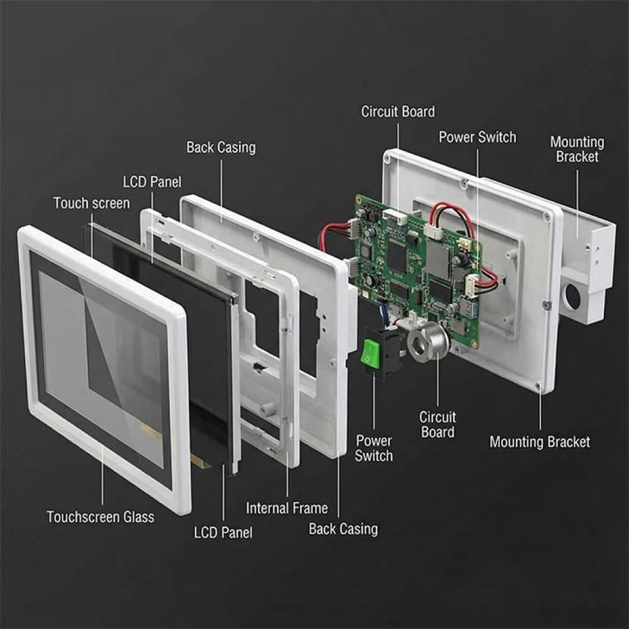 Outdoor Floodlight, RectaRectangular Screen Outdoor Floodlight 30-Watt Philips F0546ngular Screen, 30W, Philips, 0546