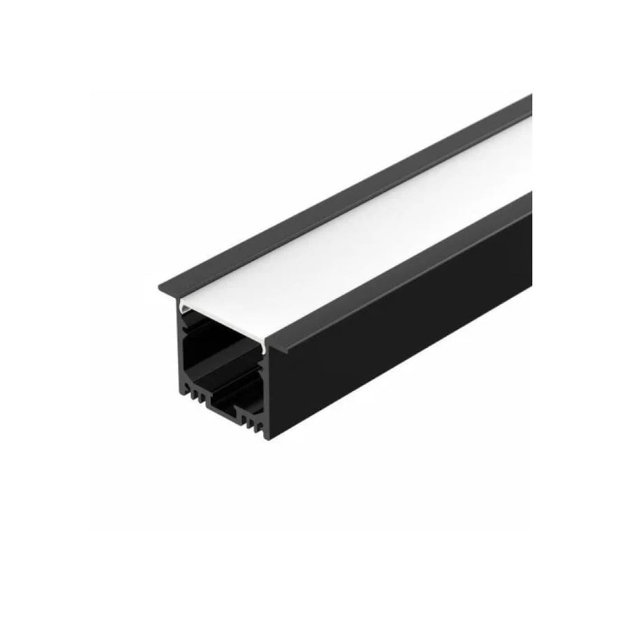 Recessed aluminum profile with lip 2.4 cm 2419
