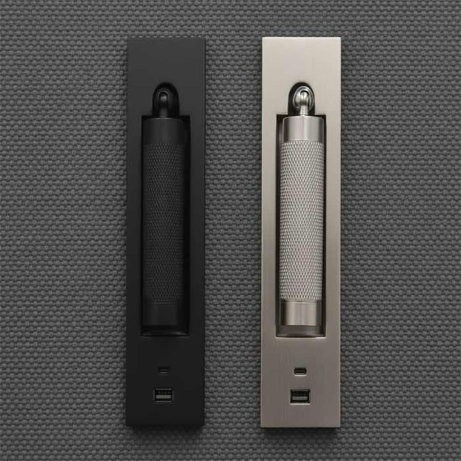 ابليك قراءه مستطيل  تيوب مدبب مع مدخل  USB ليد اوسرام  3 وات W106-H