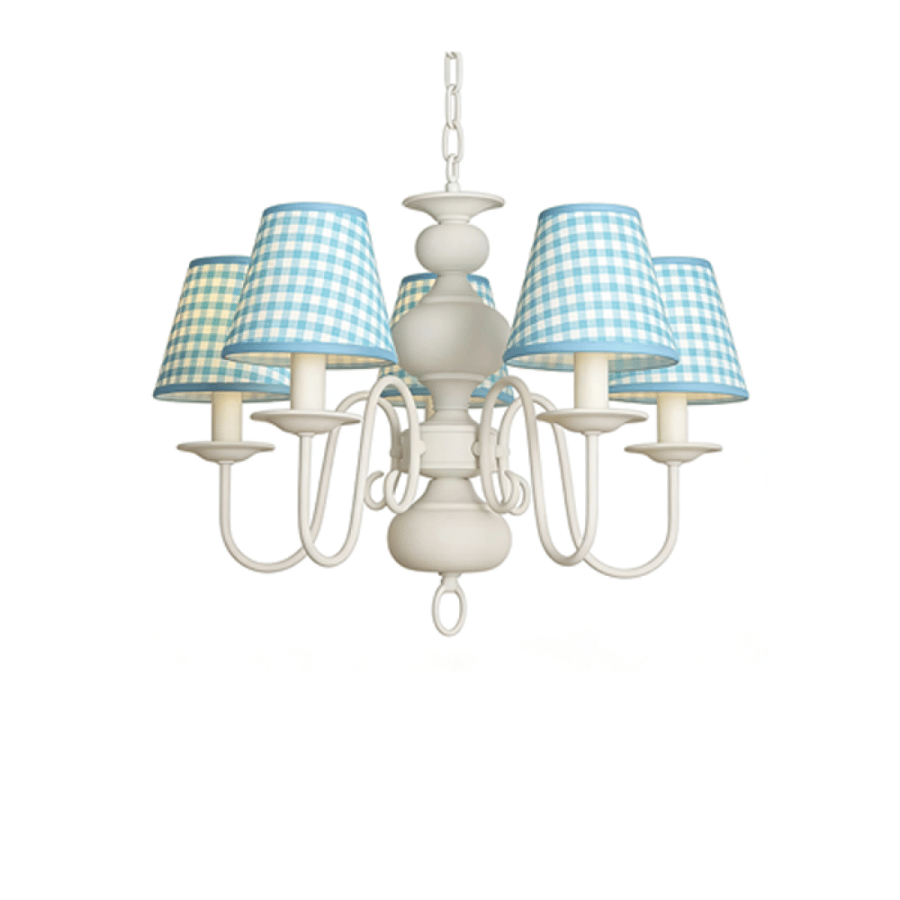 Pottery Barn-Inspired Boys' Chandelier Table Lamp – Model 8532-5