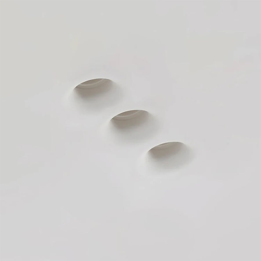 Deep Soft Single Large Square Gypsum Spotlight 1027