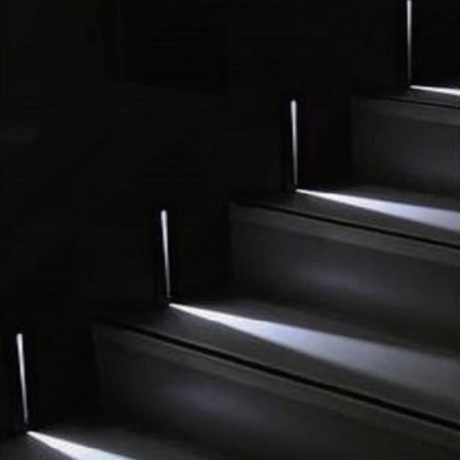 Aluminum Rectangular Stair Lighting, 3 Watts - DJ01