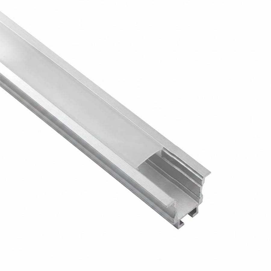Recessed aluminum profile with lip 2.4 cm 2419