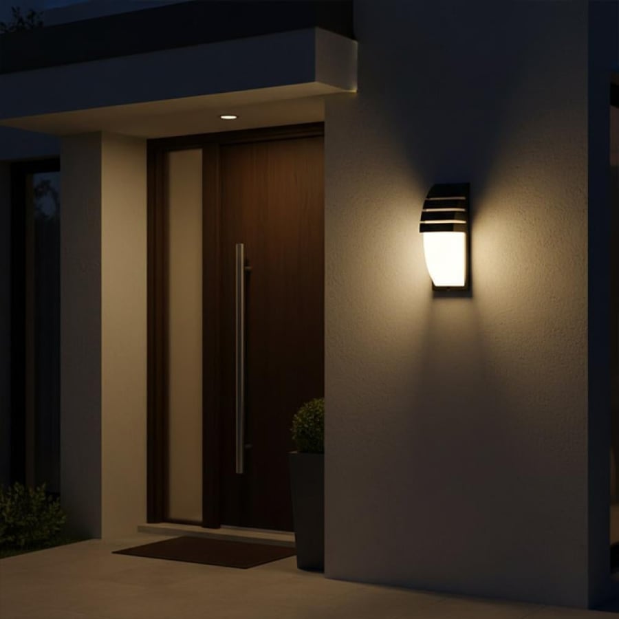 LED Epistar Black External Wall Mount - B2275