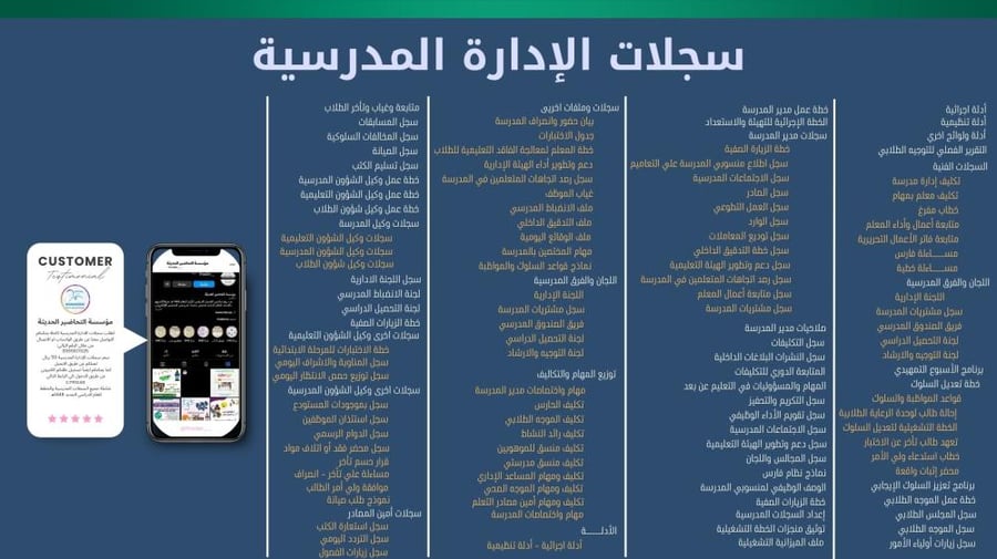 سجلات الإدارة المدرسية 1447