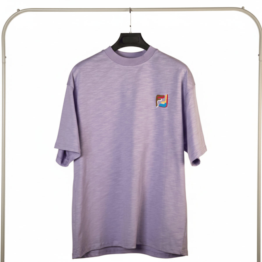 تيشيرت "لافيان" الأرجواني (Lavian Oversized Tee)