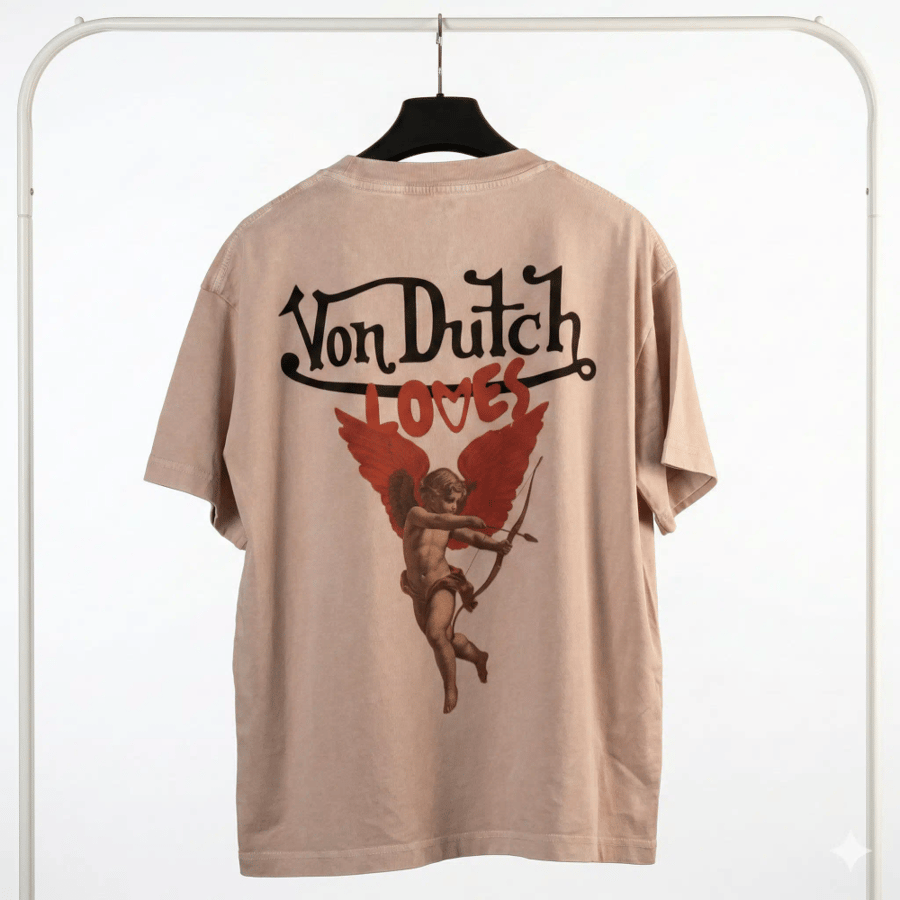 تيشيرت "ڤون دوتش" كيوبيد (النسخة الكلاسيكية) (Von Dutch Cupid Classic Tee)