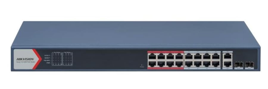 سويتش PoE ذكي PoE SWitch Hikvision DS-3E1318P-EI ب 16 منفذ