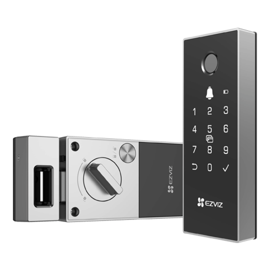 القفل الذكي لفتح الأبواب بدون مفتاح مع لوحة أرقام وواي فاي EZVIZ DL03