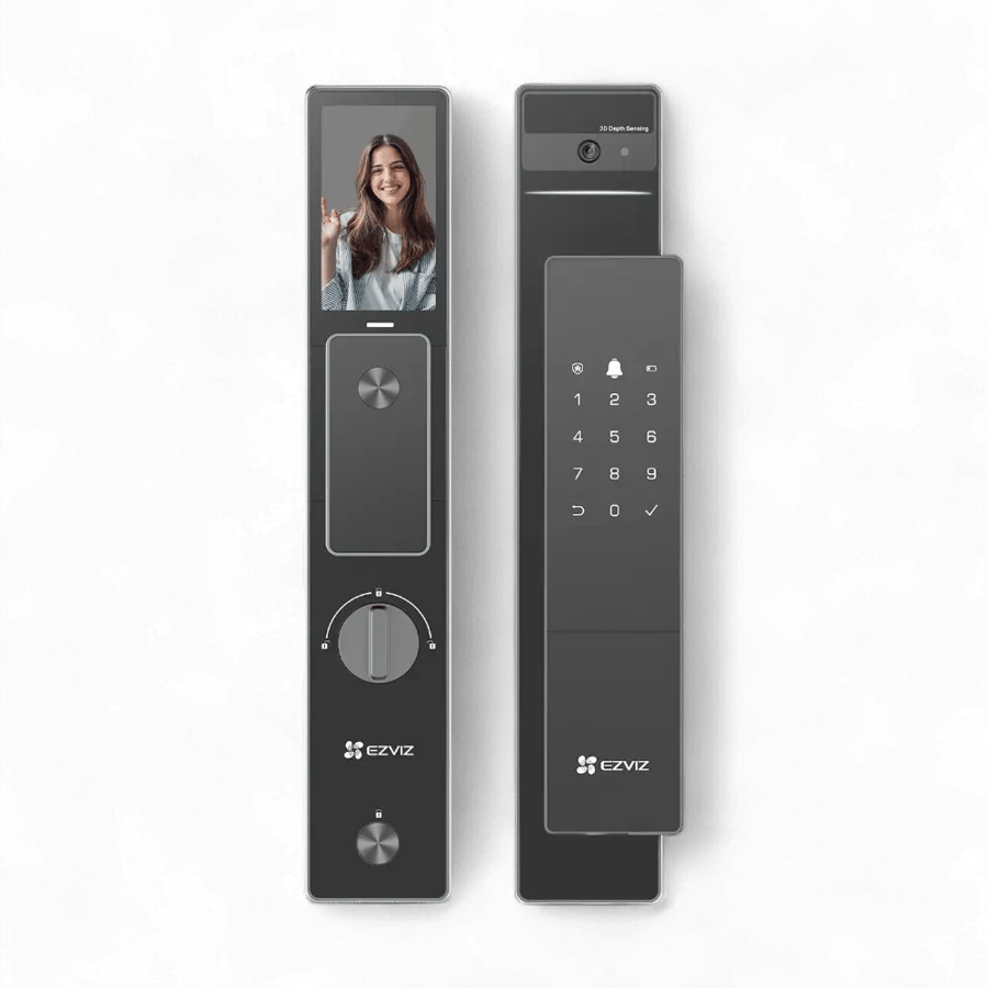قفل ذكي للابواب بتقنية بصمة الوجه EZVIZ DL50FVS