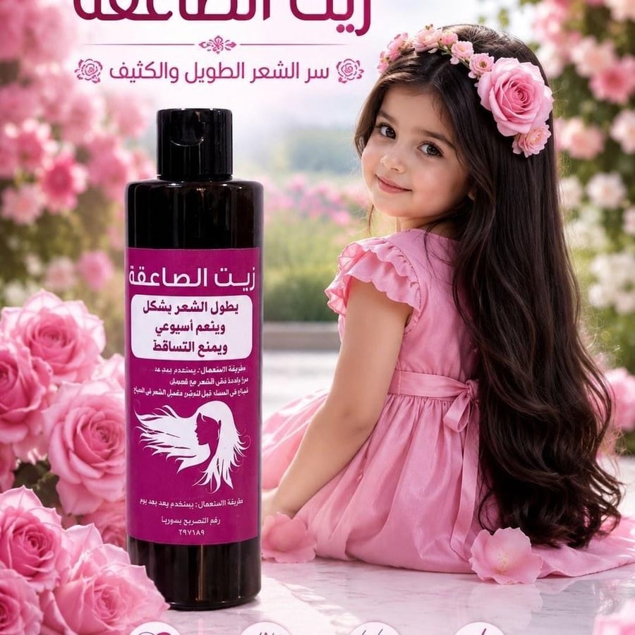 زيت لتطويل شعر الاطفال