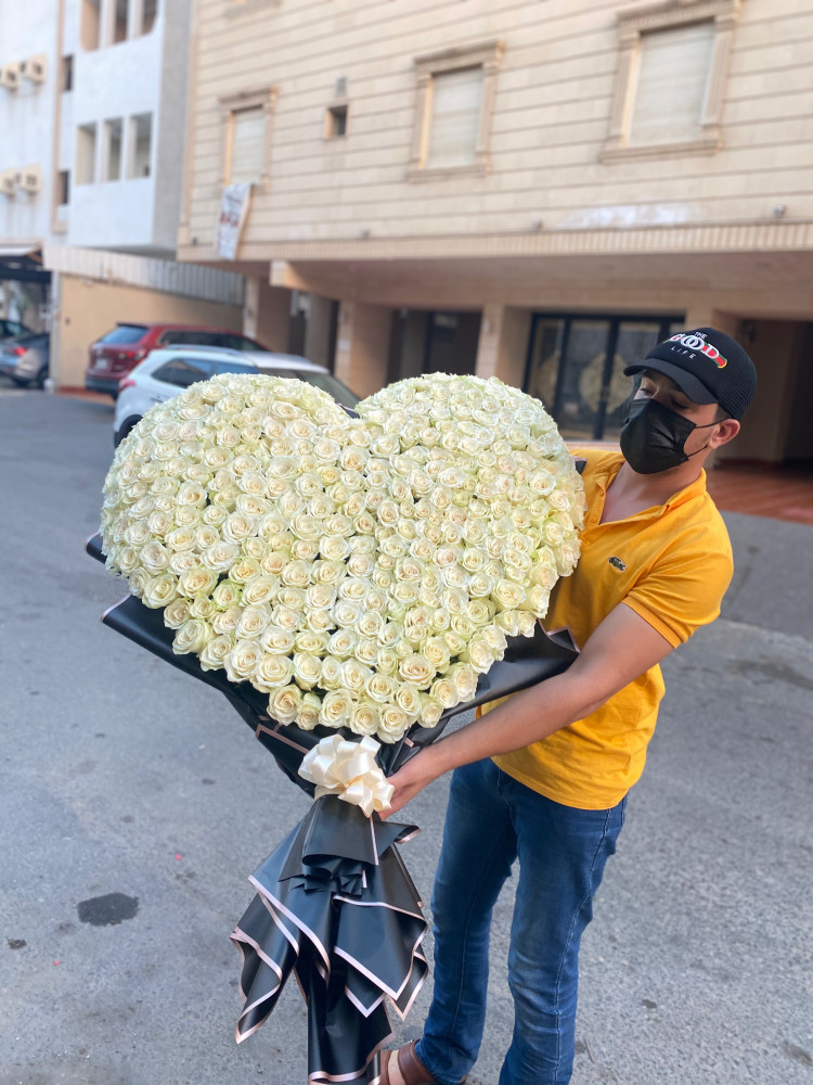 باقه قلب حجم كبير