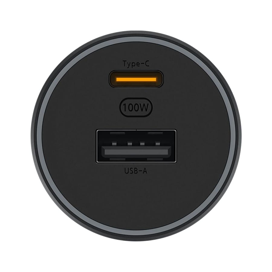 شاحن سيارة ولاعة شاومي بتقنية الشحن السريع 100 واط USB-A  USB-C Xiaomi
