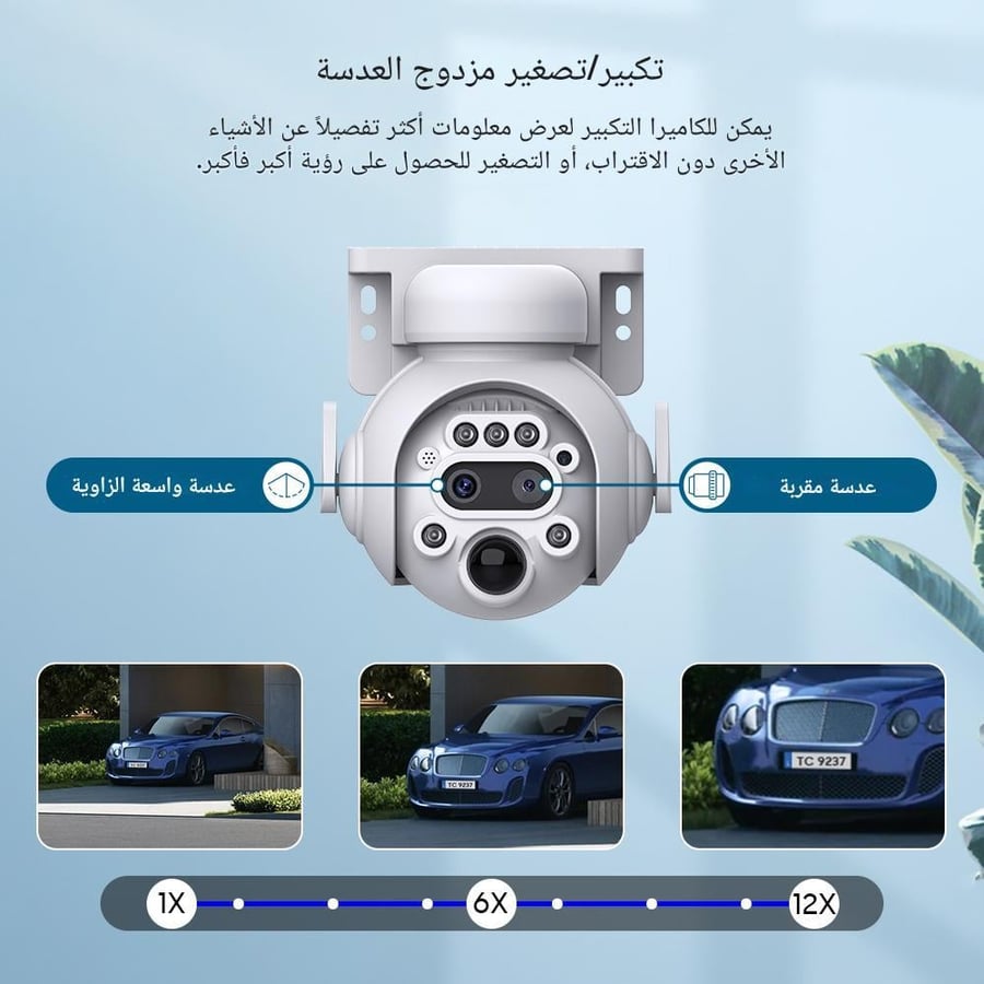 سعر كاميرا مراقبة بالطاقة الشمسية 4G علي اكسبرس يوفي كام كوم سويتيnoon