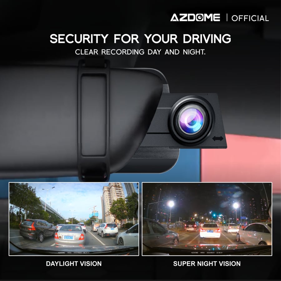 داش كام Azdome AR09 مراية مرايا واي فاي ازدوم امازون نون 4k Aliexpress