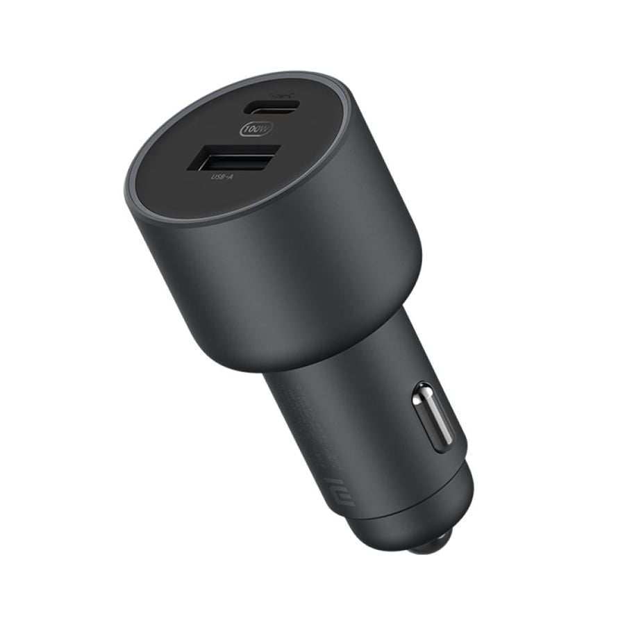 شاحن سيارة ولاعة شاومي بتقنية الشحن السريع 100 واط USB-A  USB-C Xiaomi