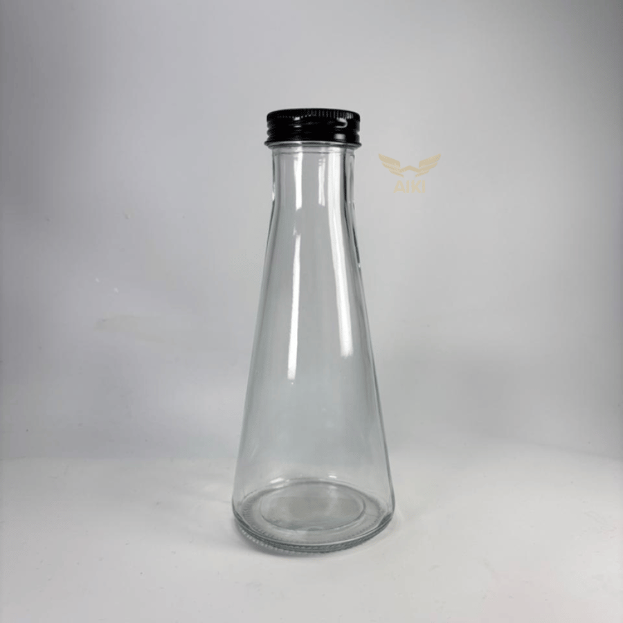 قارورة زجاج شفاف 350 مل